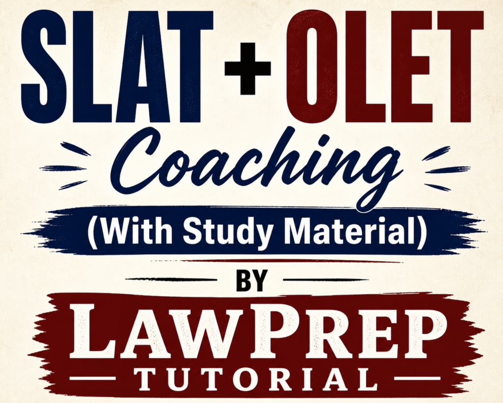 SLAT + OLET Coaching (With Study Material)