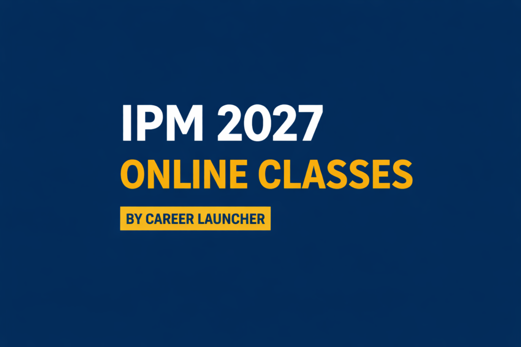 IPM 2027 Online Classes(IPMAT)