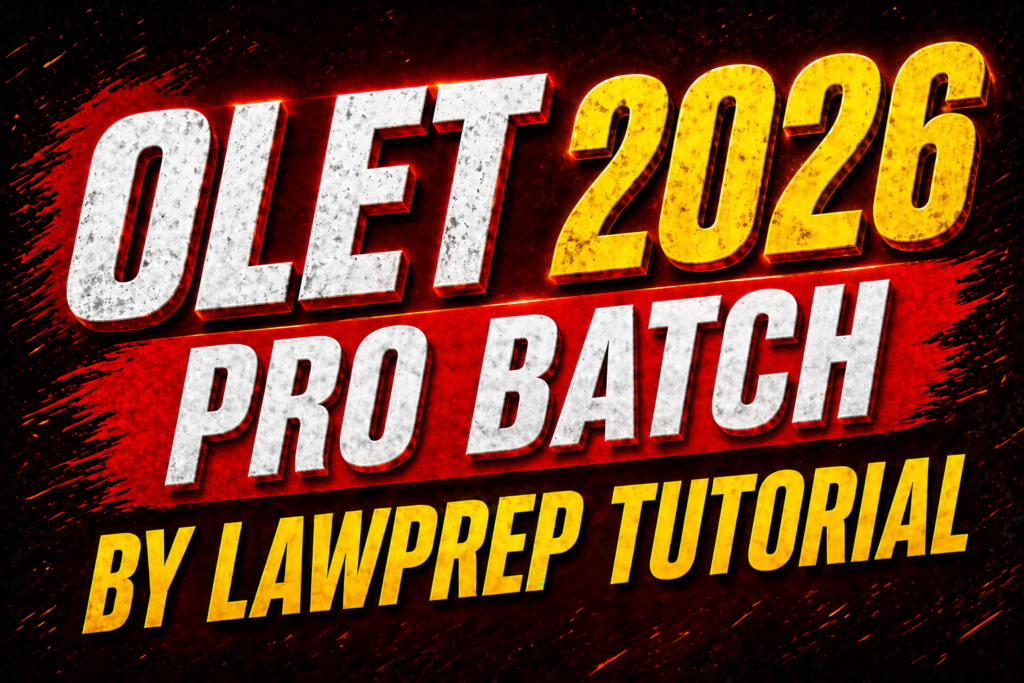 OLET 2026 Pro Batch