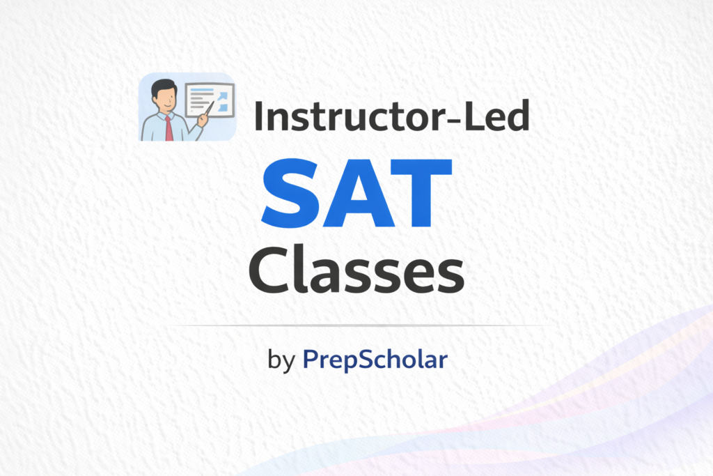 Instructor-Led SAT Classes