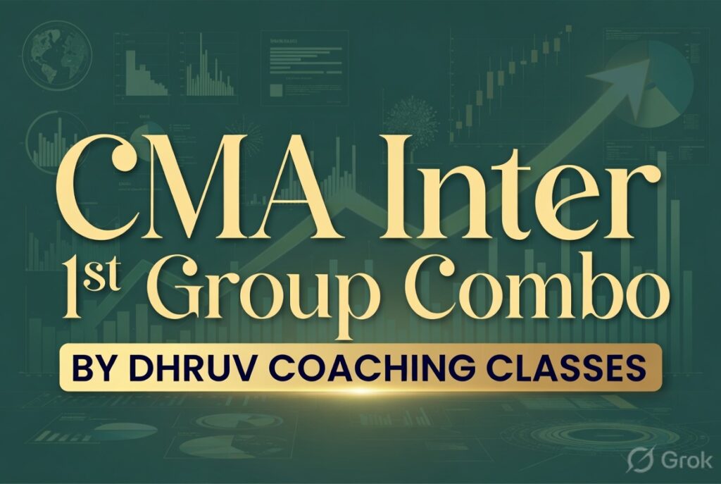 CMA Inter 1st Group Combo