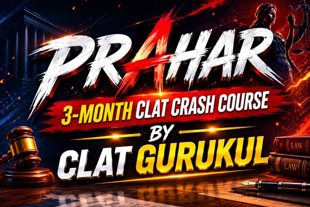 Prahar — 3-Month CLAT Crash Course