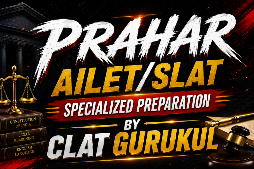 Prahar AILET/SLAT — Specialized Preparation