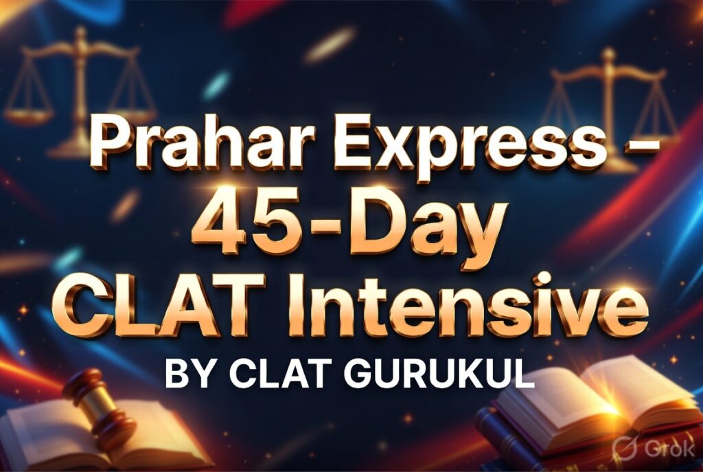Prahar Express — 45-Day CLAT Intensive
