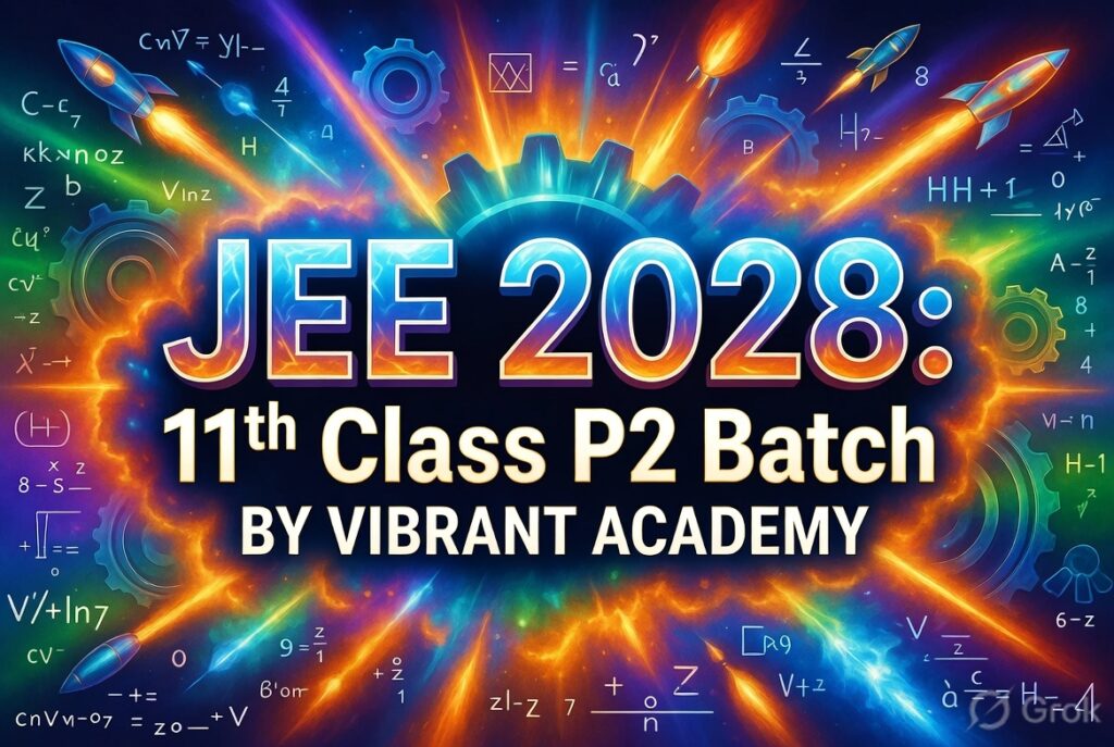 JEE 2028: 11th Class P2 Batch