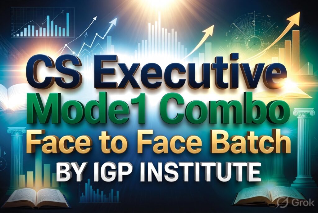 CS Executive Mode1 Combo Face to Face Batch