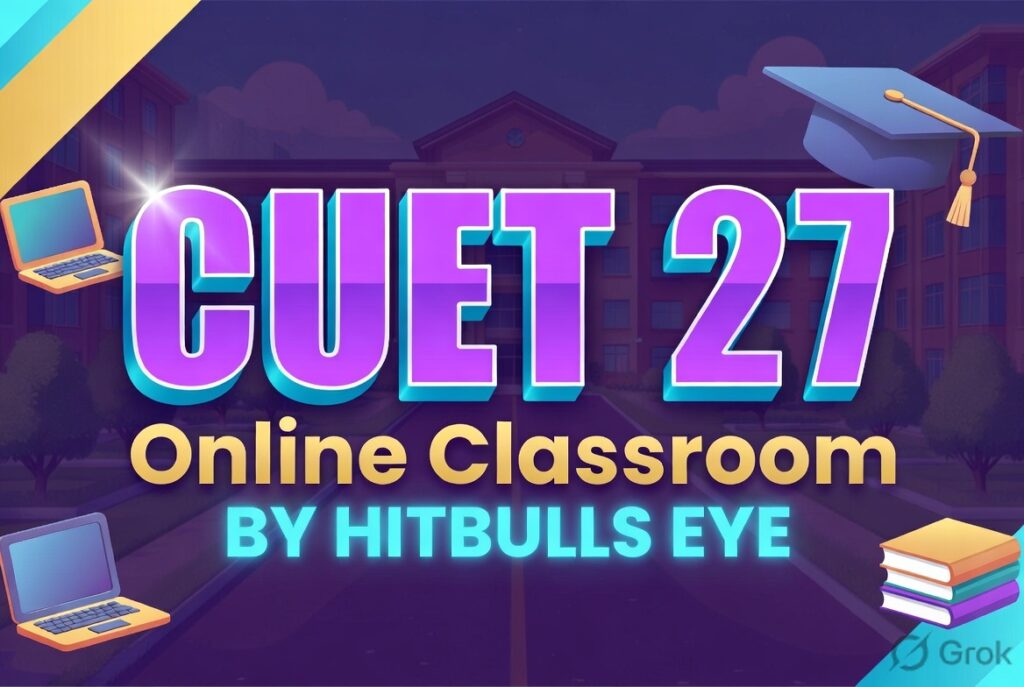 CUET 27 Online Classroom