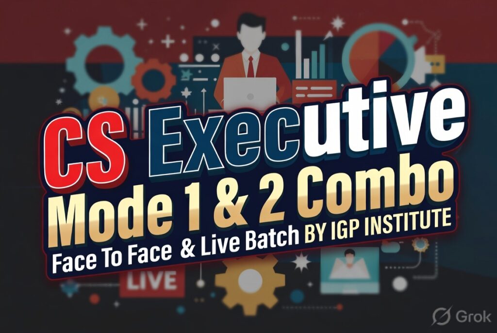 CS Executive Mode 1 & 2 Combo Face To Face & Live Batch
